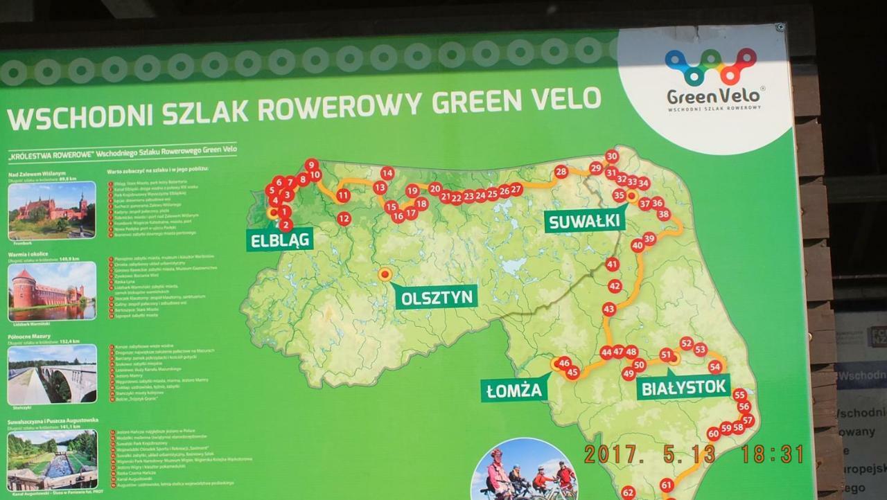 Kwatera Na Bagnach Osowiec  Exteriör bild